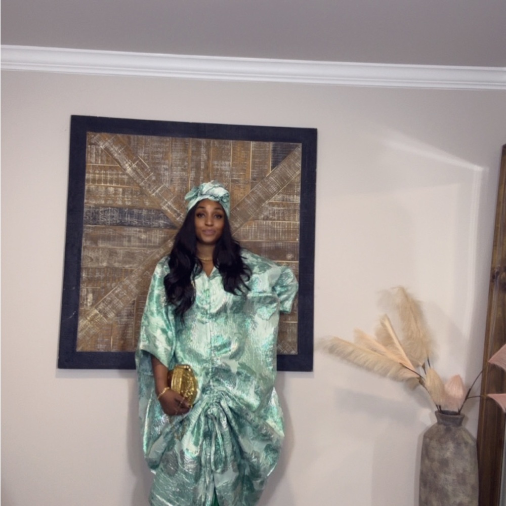 Oma Luxe 2-piece Brocade Set